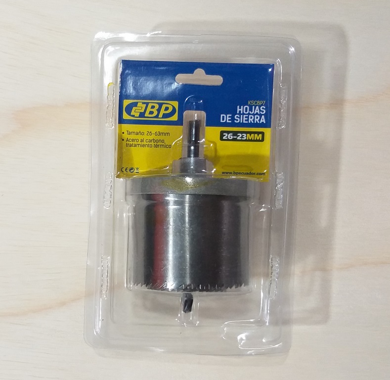 KIT SIERRAS DE COPA P/MADERA 7 PCS