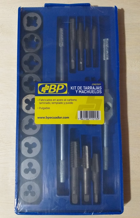 JGO MACHUELOS Y TARRAJAS 20PCS BP