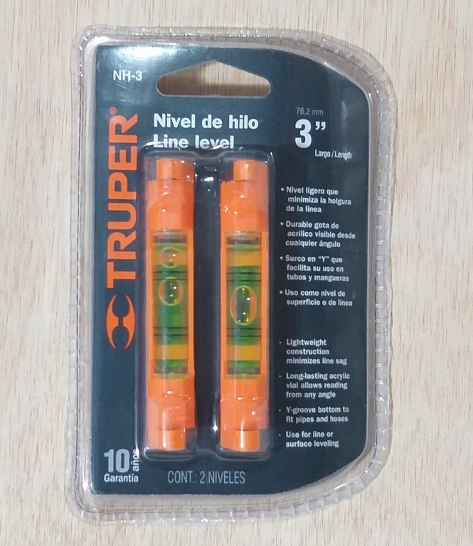 NIVEL DE PIOLA 3´´ TRUPER