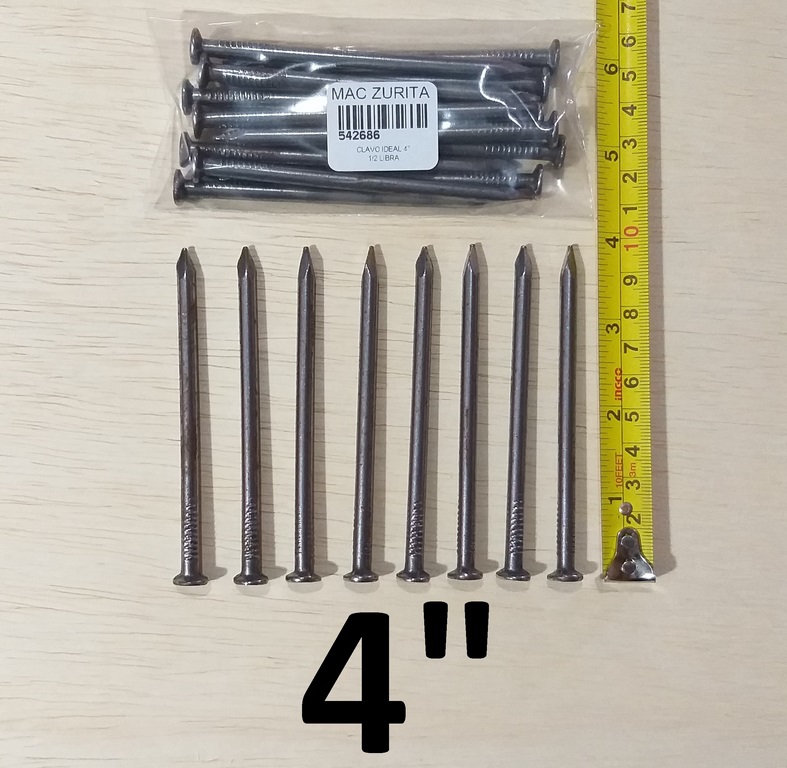 CLAVO IDEAL 4´´ X 6 KG
