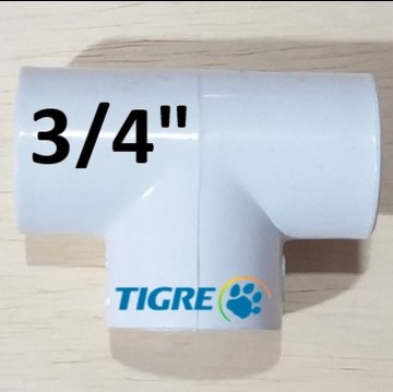 TEE TIGRE 3/4´´ PEGAB C-40