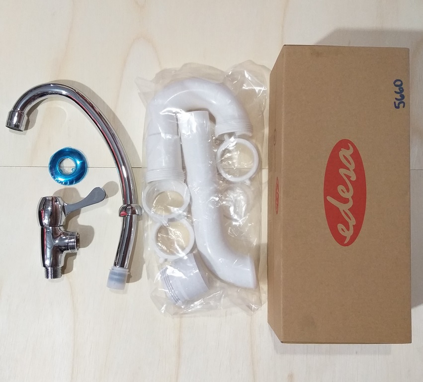 LLAVE FR. EDESA P/GANSO SHELBY P/PARED C/SIFON