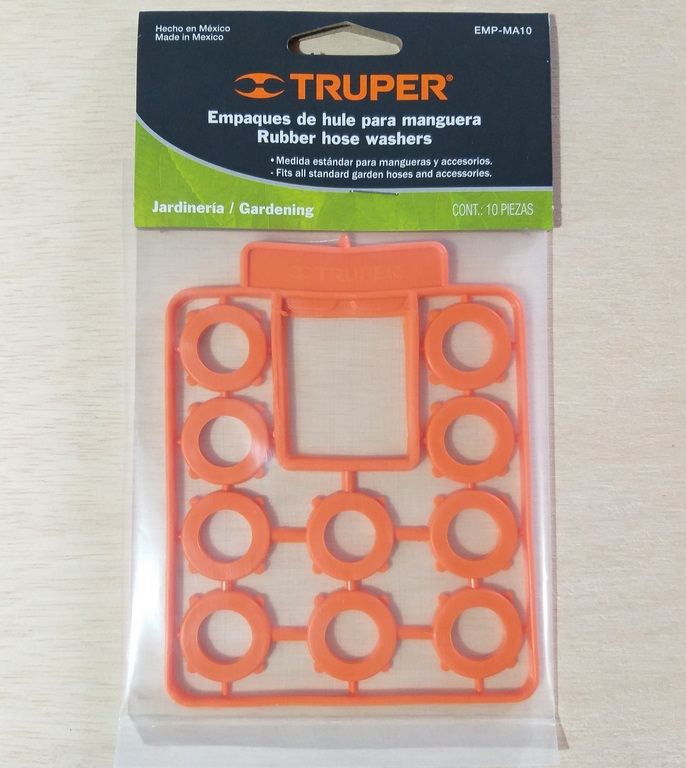 EMPAQUE CAUCHO TRUPER P/ACOPLE MANG.