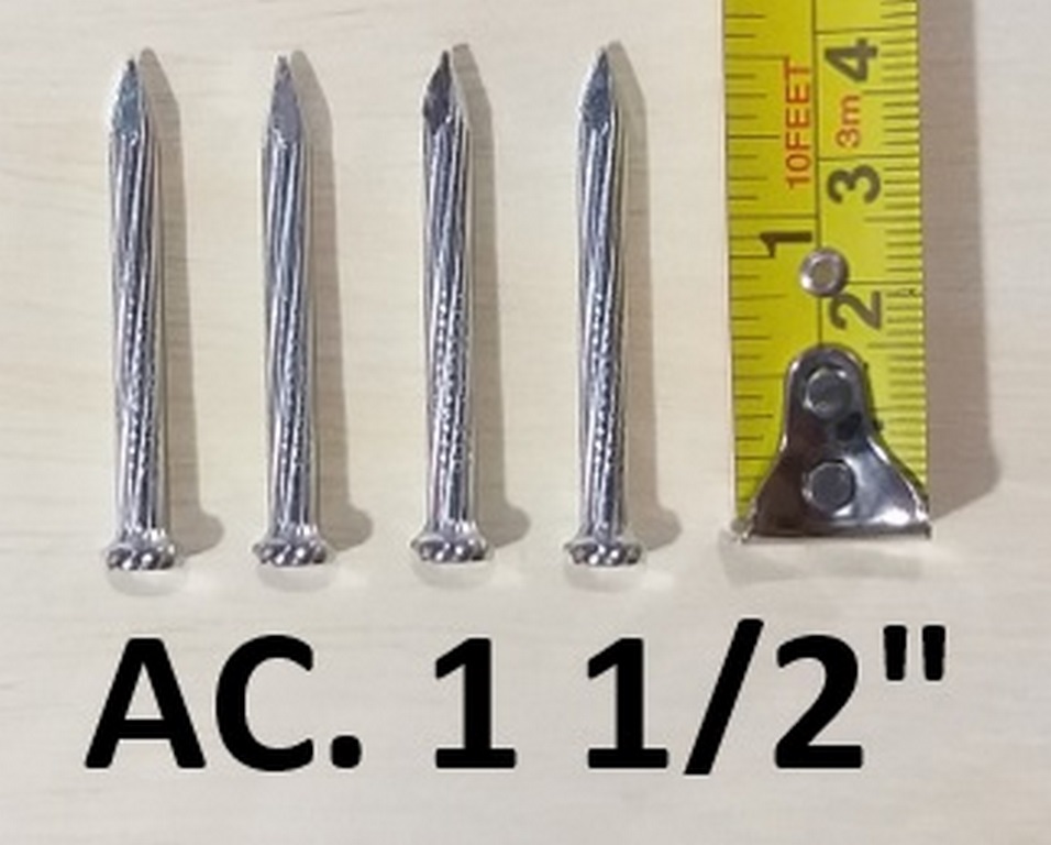 CLAVO AC. 1.5  1 1/2´´ NISSEN JAPON KG.260.CLAVO 9X38MM