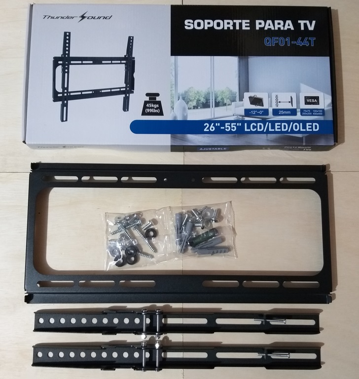 SOPORTE P/TV 26-55´´ QF01-44T THUNDER ZOUND