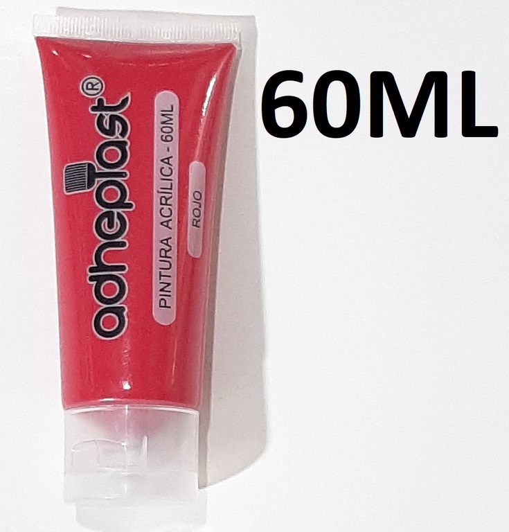PINTURA ACRILICA -60ML ROJO