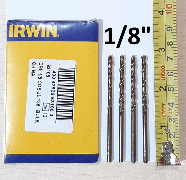 BROCA COBALTO 1/8  IRWIN