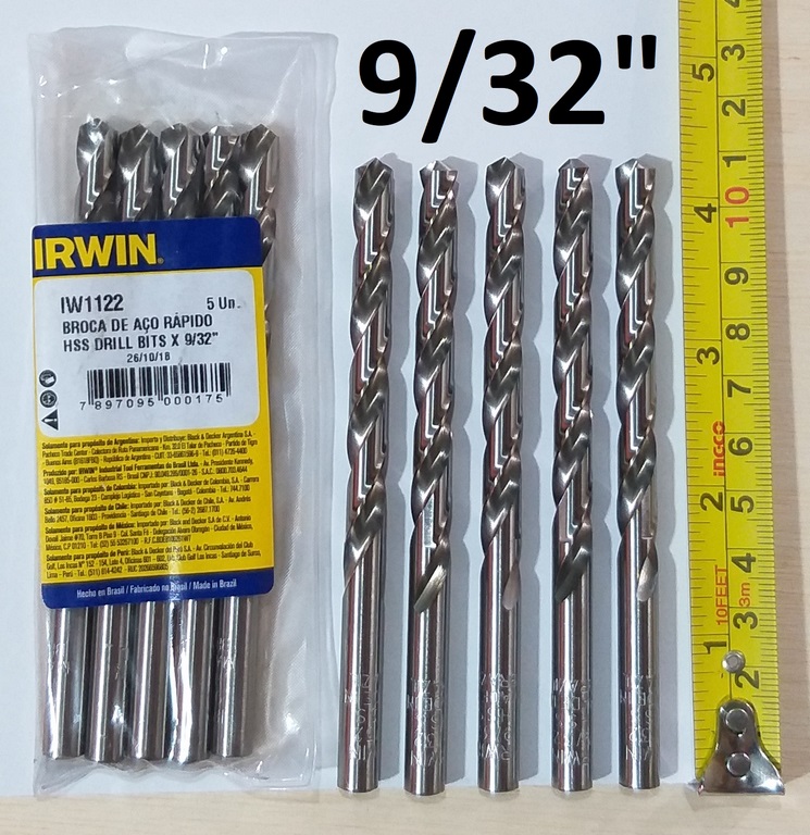 BROCA HSS 9/32´´ IRWIN