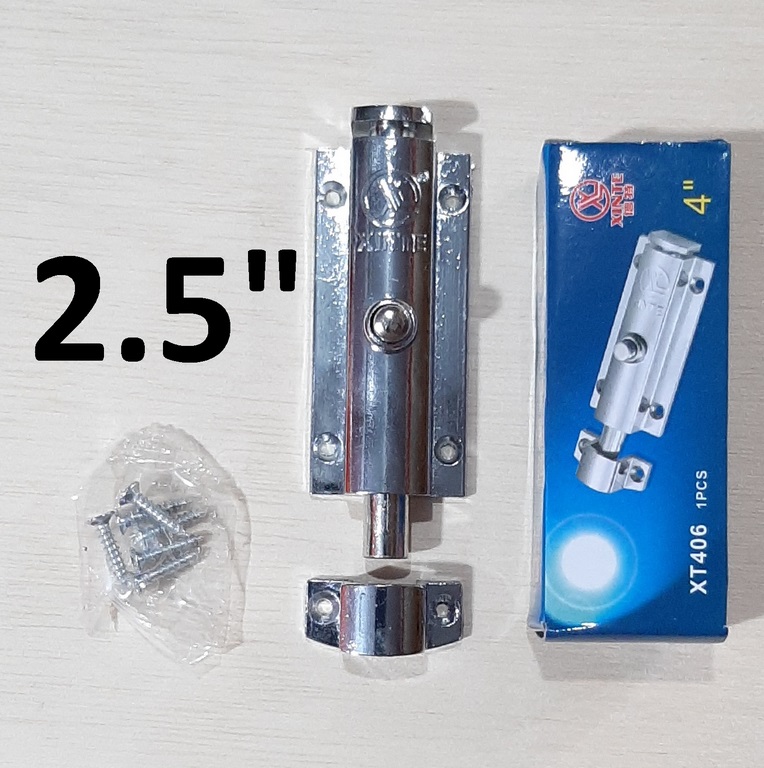 PICAPORTE AUTOM 2.5´´ NIQUELADO PLATEADO