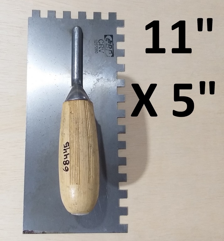 LLANA DENTADA BP MANGO DE MADERA 11X5