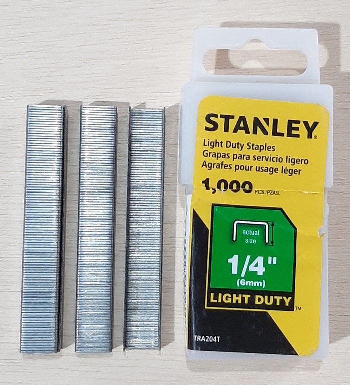 GRAPA STANLEY 1/4´´ 06TRA204 LIGHT DUTY 1000PCS