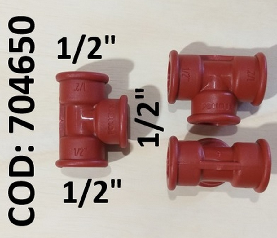 TEE AG CAL 1/2´´ POLIMEX