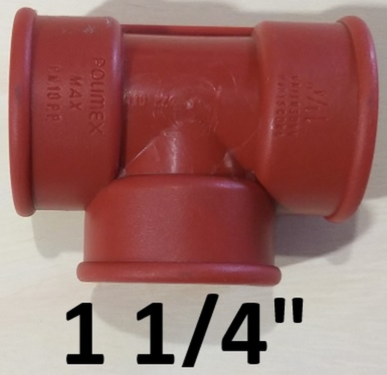 TEE AG CAL 1 1/4 POLIMEX