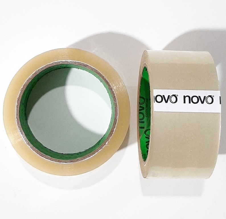 CINTA EMBALAJE NOVO COMERCIAL TRANSP. 48MMX80Y 2