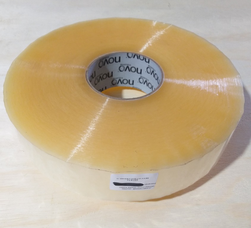 CINTA EMBALAJE NOVO INDUST. TRANSP. 48MMX1000Y 2