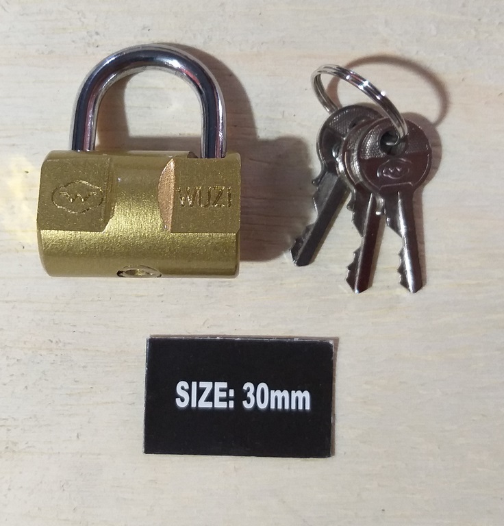 CANDADO WUZI 30 MM.T/VIRO WIRO