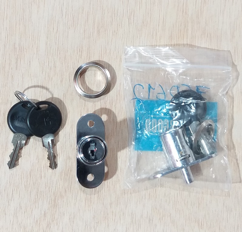 CERRADURA P/ CAJON EVERGOOD ARCH.#105 B506-12NP CROMAD