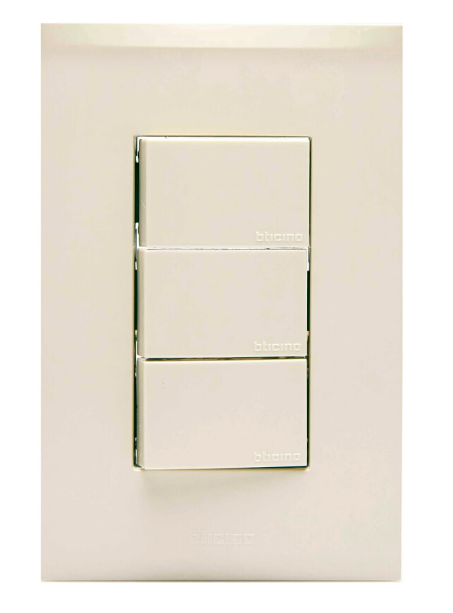 INTERRUPTOR NOBILE 3SERV.S/PILOTO AF2300EM TICINO