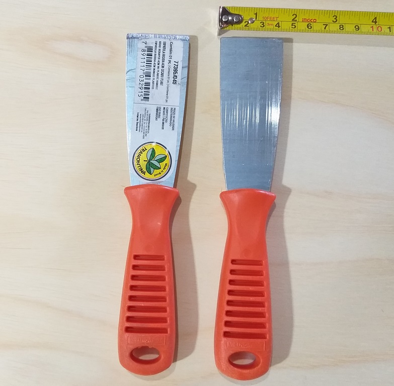 ESPATULA 1 1/2 TRAMONTINA 4CM METAL M/PLASTICO