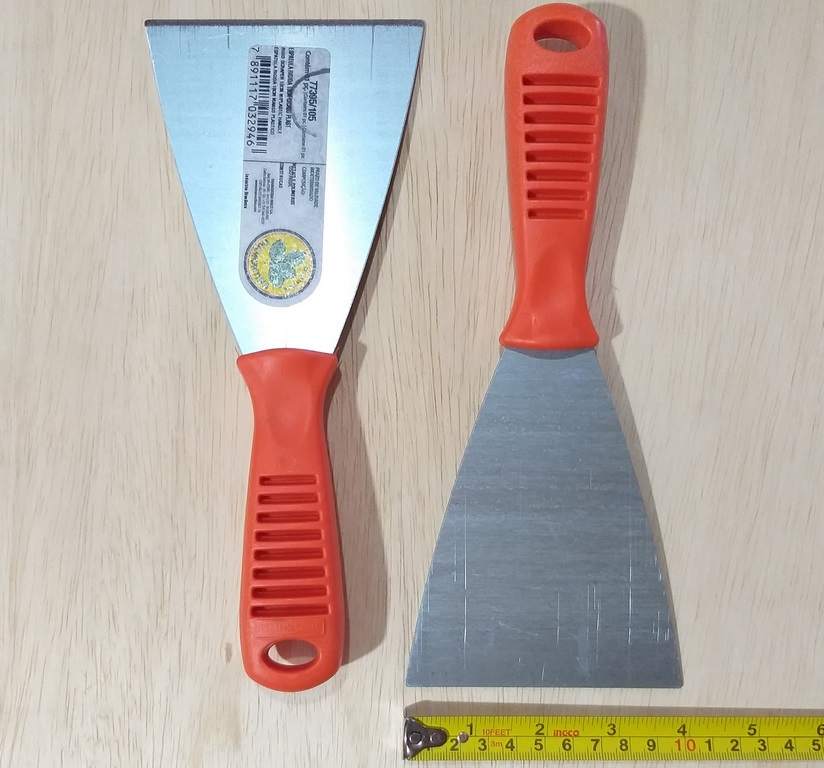 ESPATULA 4 TRAMONTINA 10CM METAL M/PLASTICO