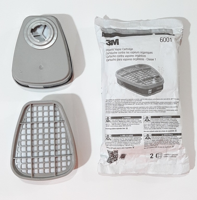 FILTRO 3M VAPOR ORGANICO 6001 PAR