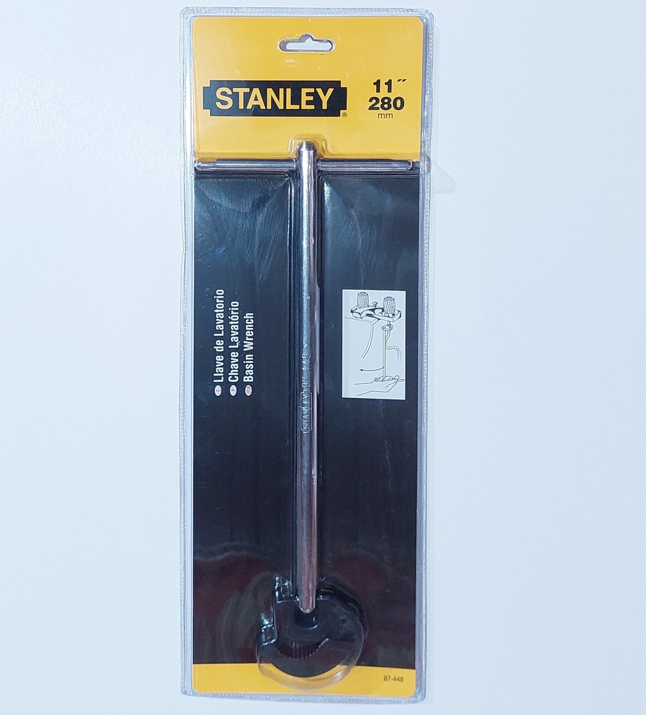 LLAVE ARTICULADA STANLEY P/LAVAMANOS 87-848