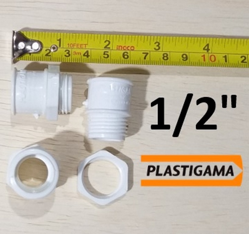CONECTOR PLASTIGANA 1/2´´ P/TUBO CONDUIT