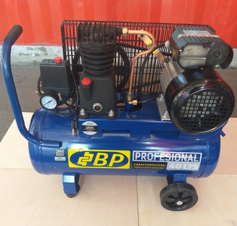 COMPRESOR BP 3/4HP 40LTS C/BANDA CB-40BB