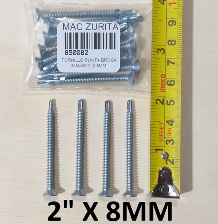 TORN.PUNTA BROCA 8X2´´ C/AVELLANADA GALV