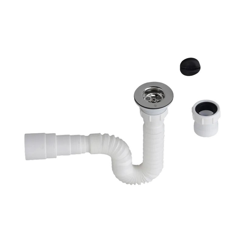 SIFON MOV. FV 1 1/2´´ P/FREGAD C/DESAGUE E24609102U RA DH BLC