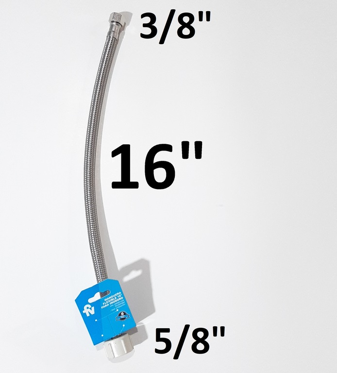 TUBO AB. AL 5/8´´FV H/H (3/8´´) 16´´(40CM)