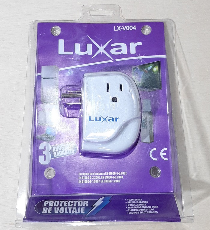PROTECTOR VOLT. LUXAR LX-V004 110V P/VEV/TV/CONG