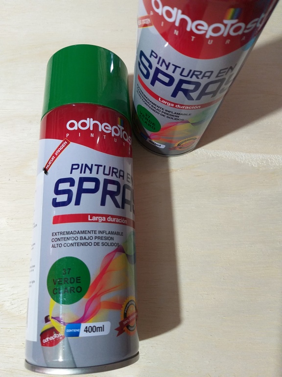 P.SPRAY ADHEPLAST VERDE CLARO 37