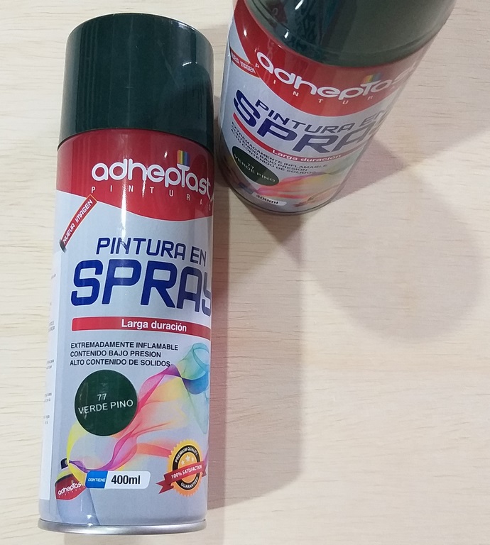 P.SPRAY ADHEPLAST VERDE PINO 77