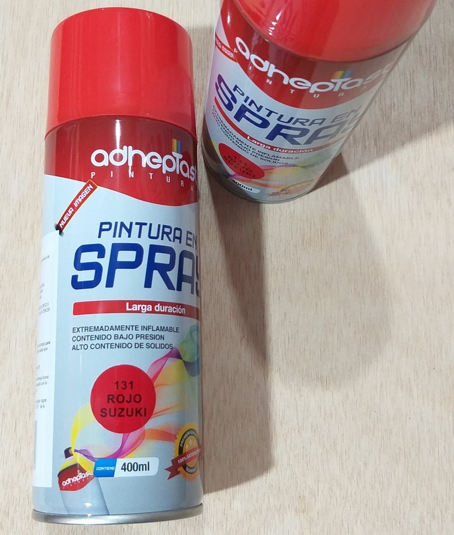 P.SPRAY ADHEPLAST ROJO SUSUKI 131