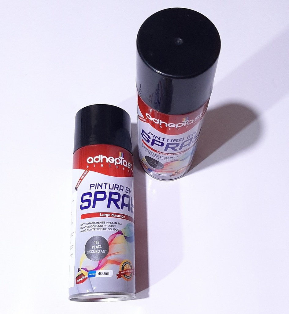 P.SPRAY ADHEPLAST PLATA OSCURO ANTIGUO 195