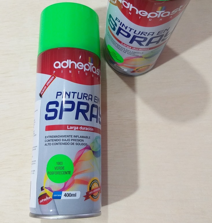 P.SPRAY ADHEPLAST FOSFORECENTE VERDE FOSFORECENTE 1003