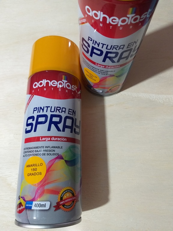 P.SPRAY ADHEPLAST GRADOS AMARILLO ALTA TEMPERATURA