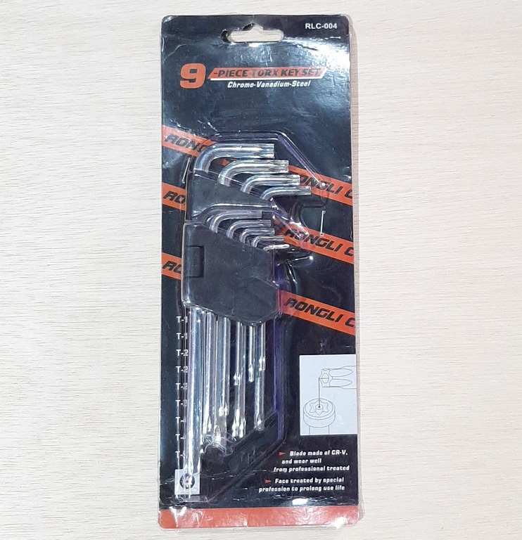 JGO LLAVE TORX LARGA