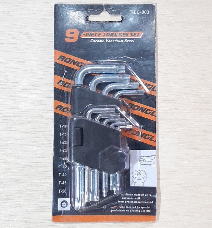 JGO LLAVE TORX CORTA