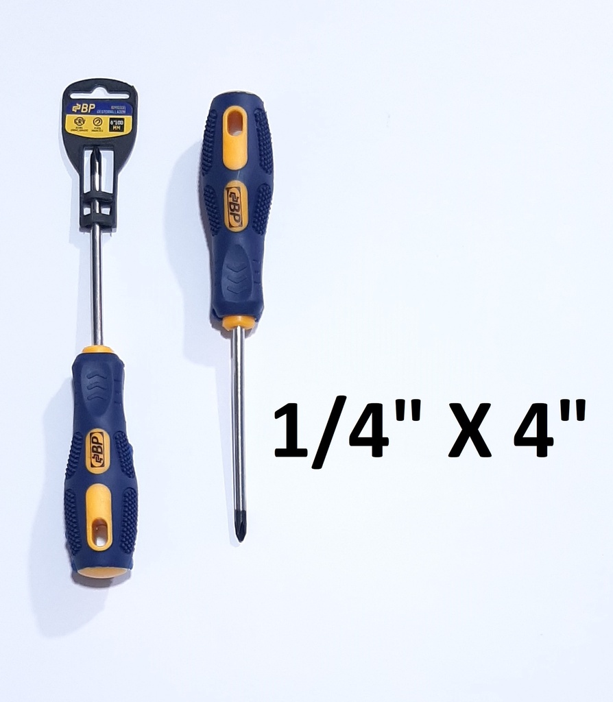 DESTORNILLADOR ESTRELLA 1/4 X 4 IMANTADO DEBP6X100