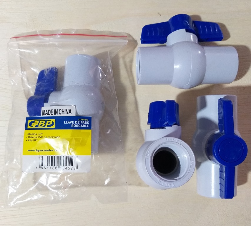 VALV.1/2V.1/2 PVC BP LLPBP1/2