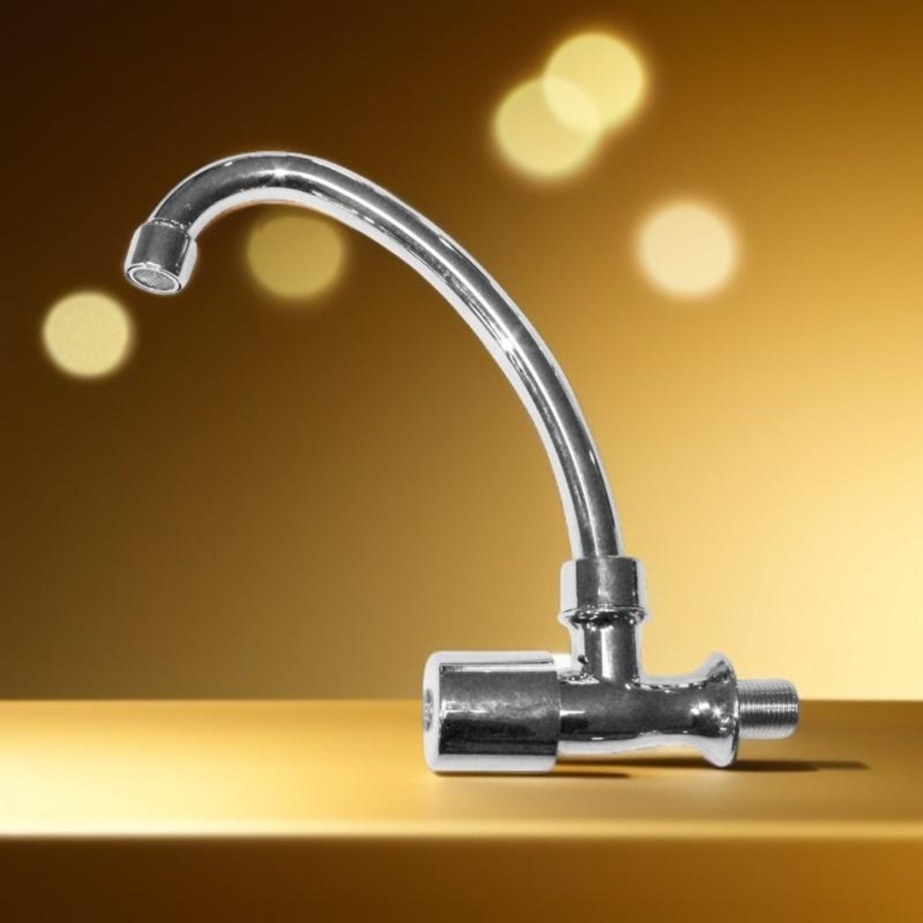 LLAVE FR. BP P/GANSO P/PARED CROMADA 1/2´´