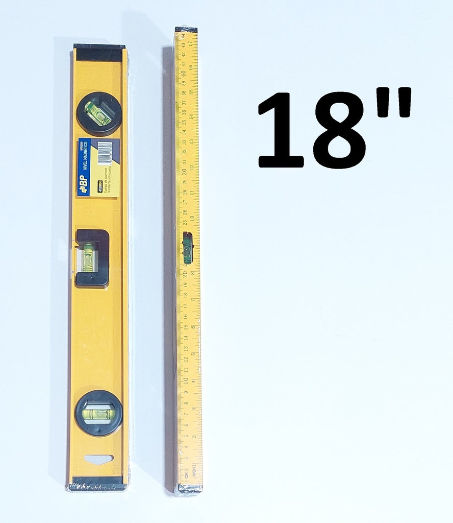 NIVEL MAGNET BP 450MM 3 BURBUJAS