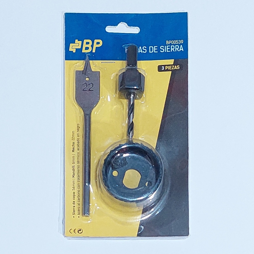 JGO SIERRA COPA 3 PCS P/MADERA KSCBP3