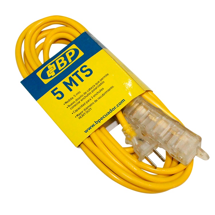 EXTENSION 5MT AMARILLA BP BANANA