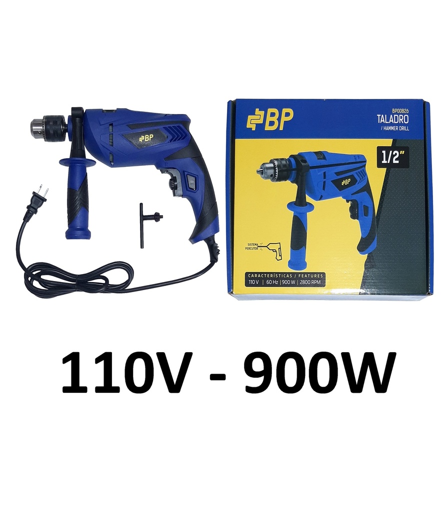 TALADRO BP 1/2 850W 3000RPM