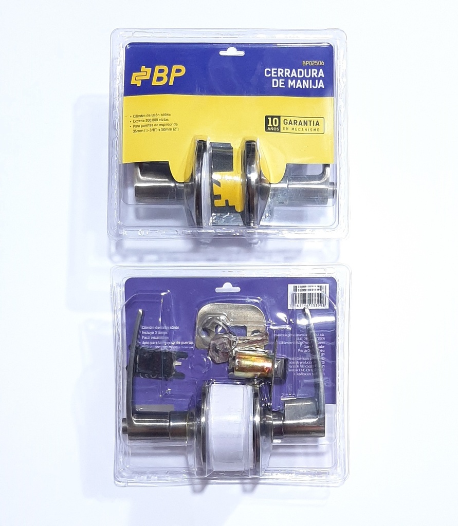 CERRADURA MANIJA BP BRONCE ANTIGUO