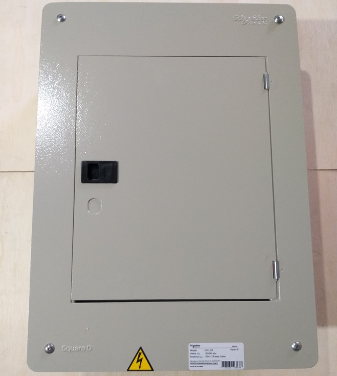 CAJA BREKER SCHNEIDER SQUARE D 20 ESPACIOS MONOFASICA