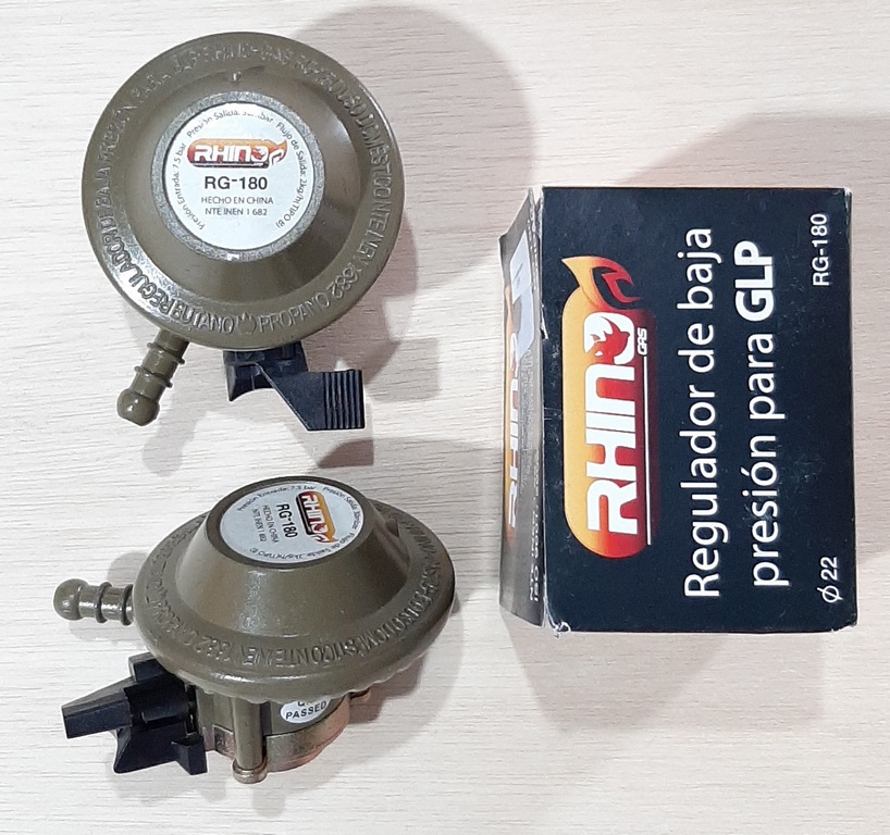REGULADOR P/GAS DOMESTICO RHINO RG-180
